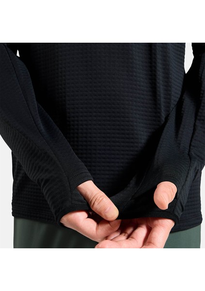 Essential Thermal Mid Layer 1/2 Zip Erkek Siyah Içlik Üst fırsatları