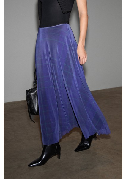 Been Kadın Esnek Yumuşak ve Baskılı Kumaşlı Astarlı Çok Renkli Etek fırsatları