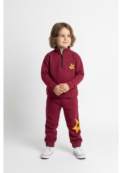 Fermuar Detaylı Şimşek Baskılı 2 Li Takım indirimleri