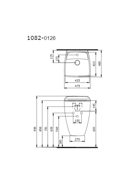 Bocchi Firenze Monoblok Lavabo Mat Somon fiyatları