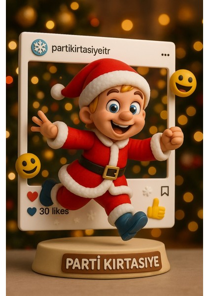 Yılbaşı Noel Baba Polar Hediye Çuvalı 60X75 Büzgü Ipli Torba modelleri