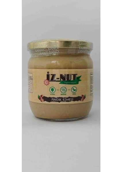 Katgısız %100 Fındık Ezmesi