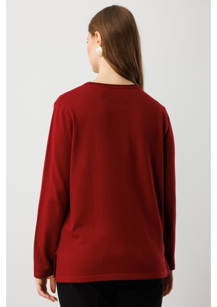 65371 Onteks Kazak Incili Sıfır Yaka indirimleri