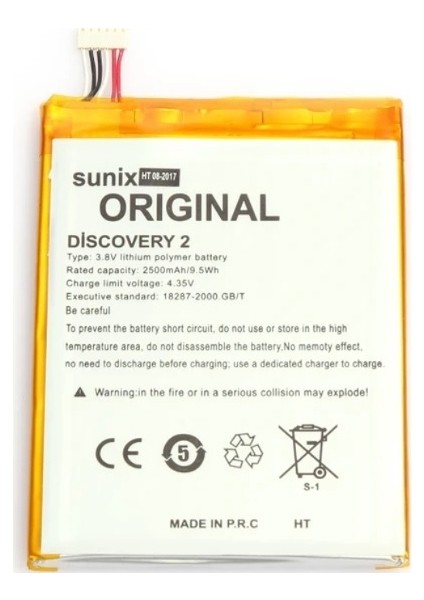 General Mobile Discovery 2 Batarya Pil (2500 Mah)