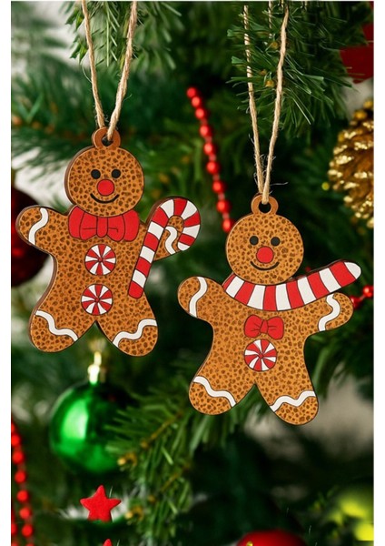 6'lı Renkli Çam Ağacı Süsü, 10 Cm, Yılbaşı Dekoru modelleri