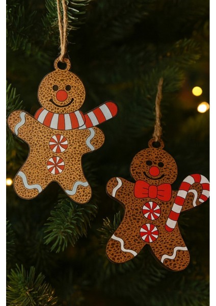 6'lı Renkli Çam Ağacı Süsü, 10 Cm, Yılbaşı Dekoru fırsatları