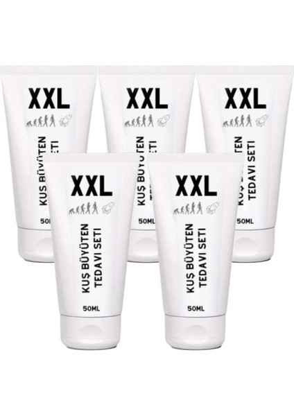 Kuşxll Cream 5 Adet Erkeklere Özel Şekillik Krem 50 ml