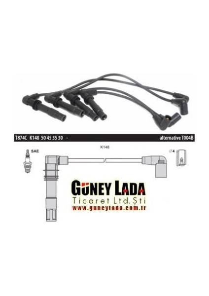 Buji Kablosu Tk. [skoda Fabia 1.4,aua-Aub-Bby-Bky-Ahw-Bbz] 13
