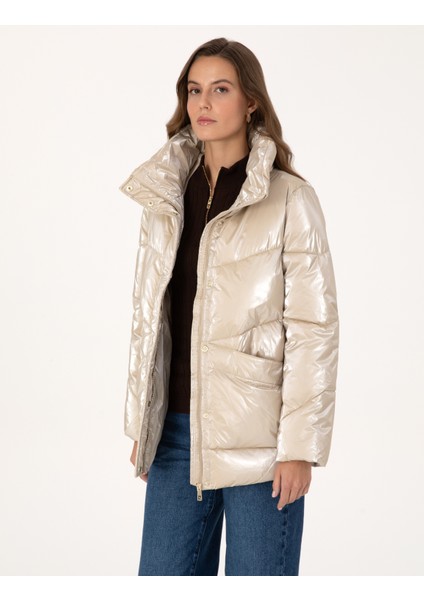 Kadın Bej Comfort Fit Mont 50308990-VR011 modelleri