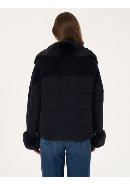 Kadın Lacivert Comfort Fit Mont 50308949-VR033 indirimleri