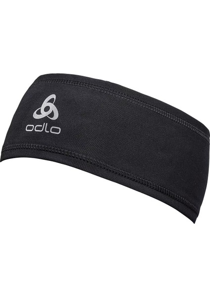 Polyknit Warm Headband Unisex Siyah Kafa Bandı