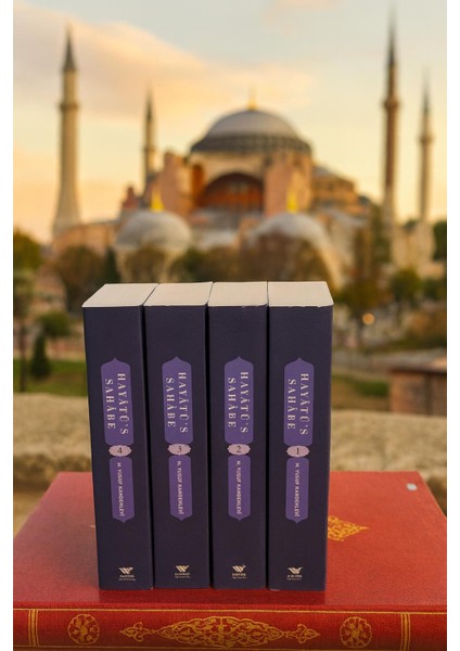 Hayatüs Sahabe 4 Cilt Takım M.yusuf Kandehlevi Kutulu Özel Baskı Sahabelerin Hayatı Islamın Altın Ç indirimleri