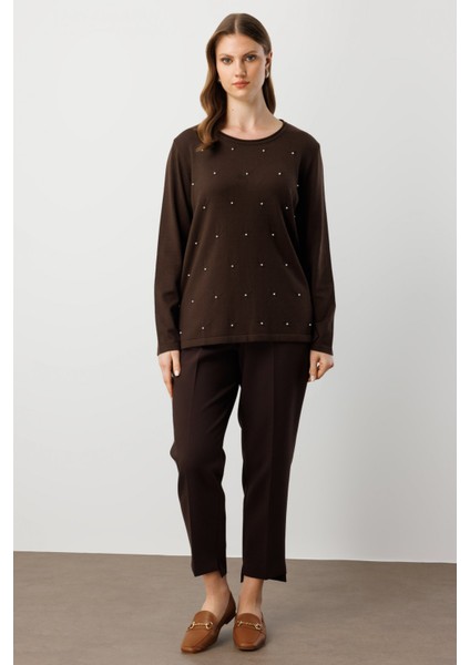 65371 Onteks Kazak Incili Sıfır Yaka modelleri