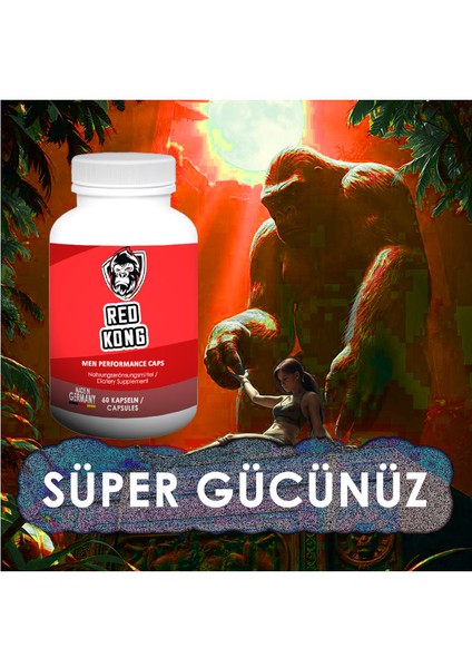 Red Kong: Erkeklere Çok Özel Formülü 60LI modelleri