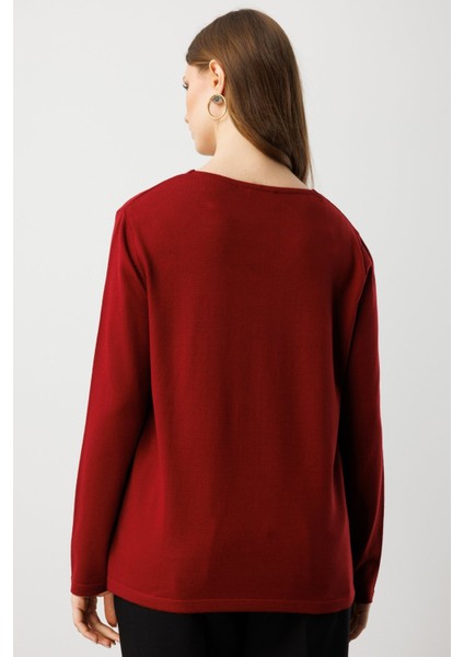 65396 Onteks Kazakönü Taşlı Düğmeli Uzun Kol indirimleri