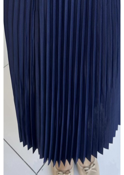 Bel Lastikli Pileli Tesettür Etek P-00019076 fırsatları