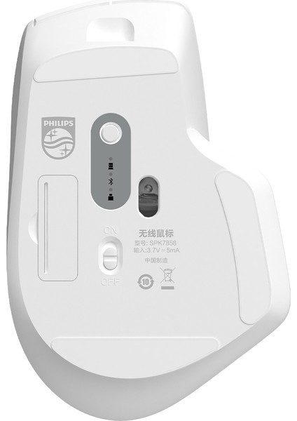 SPK7858 Kablosuz 4000DPI 7 Tuşlu Optik Mouse Beyaz