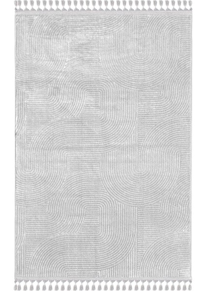 Rölyef Joy Kaymaz Taban Kesme Halı Yolluk Pon Pon Saçak indirimleri