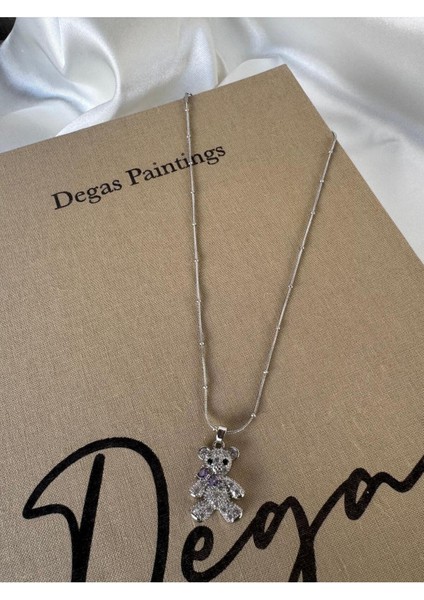 Krıstal Taşlı Ayıcık Kolye fiyatları