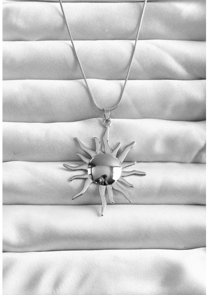 Çelik Güneş Kolye fiyatları