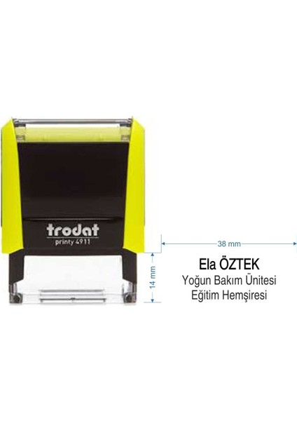 4911 Kişiye Özel İsim, Makam Ve Ünvan Kaşesi