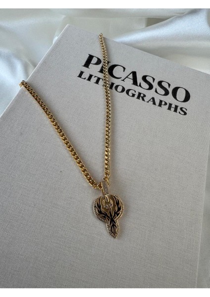 Çelik Anka Kuşu Kolye fiyatları