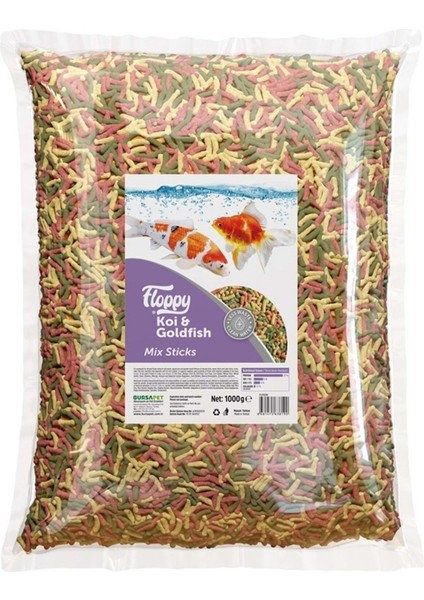 Koi & Goldfish Mix Sticks 1000GR.