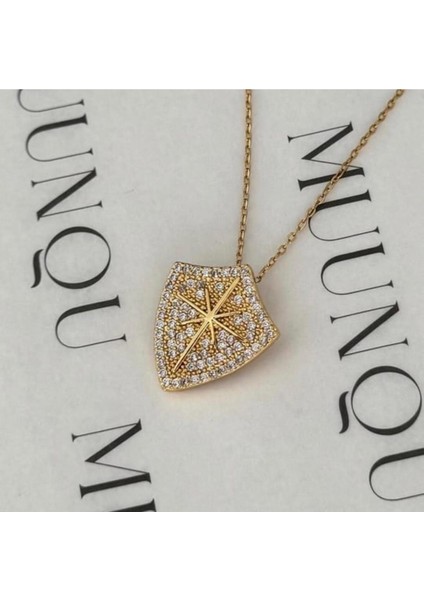 Çelik Zirkon Taşlı Kutup Yıldızı Kolye fiyatları