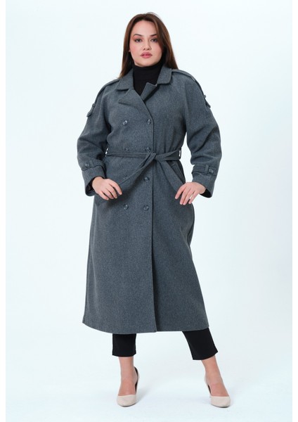 Karen Kadın Spor Kışlık Astarlı Örme Kaşe Manto fiyatları