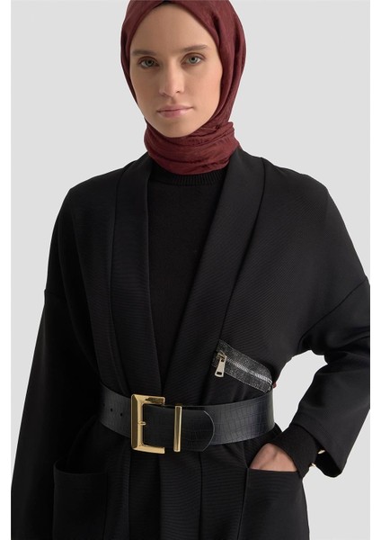 Hırka 25KT509 Siyah fırsatları