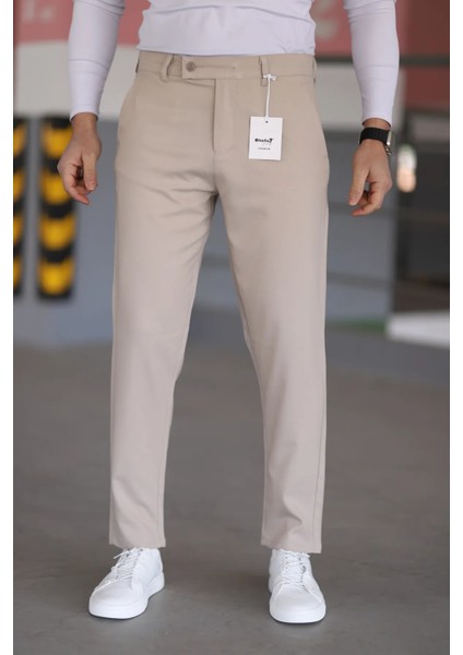 Erkek Kaliteli Likralı Italyan Kesim Her Ortama Uygun Şık ve Rahat Kısa Dilli Kumaş Pantolon fiyatları