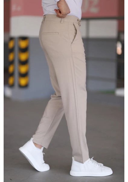 Erkek Kaliteli Likralı Italyan Kesim Her Ortama Uygun Şık ve Rahat Kısa Dilli Kumaş Pantolon modelleri