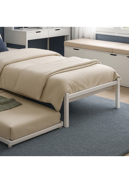 Atlas Yavrulu Metal Karyola 80X190-90X190 modelleri