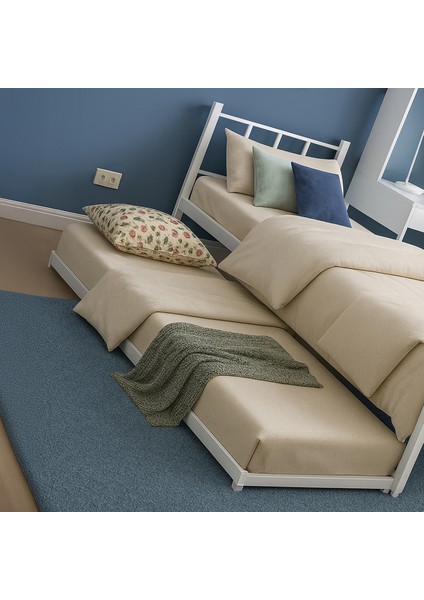 Atlas Yavrulu Metal Karyola 80X190-90X190 fırsatları