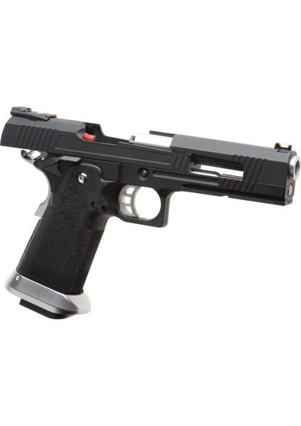 Aw HX1102 Hi-Capa Competition Grade Full Metal Siyah Gbb Airsoft Tabanca fırsatları