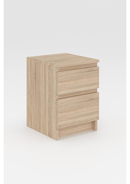 Derinkuyu 2 Çekmeceli Komodin Yatak Odası Bebek Odası Meşe fırsatları