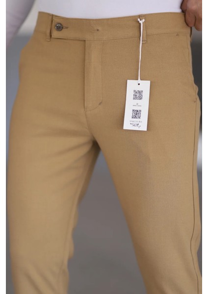 Erkek Kaliteli Likralı Italyan Kesim Her Ortama Uygun Şık ve Rahat Kısa Dilli Kumaş Pantolon modelleri