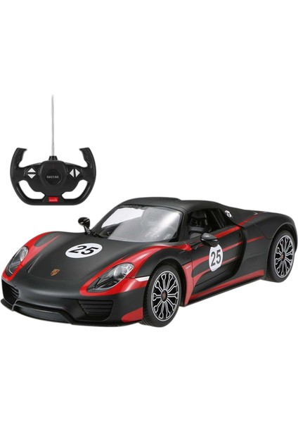 Sunman Rastar 70710 Kumandalı Araba Porsche 918 Spyder Weissach F/f R/c 2.4ghz Işıklı 1:14 6+ fiyatları