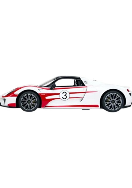 Sunman Rastar 70710 Kumandalı Araba Porsche 918 Spyder Weissach F/f R/c 2.4ghz Işıklı 1:14 6+ fırsatları