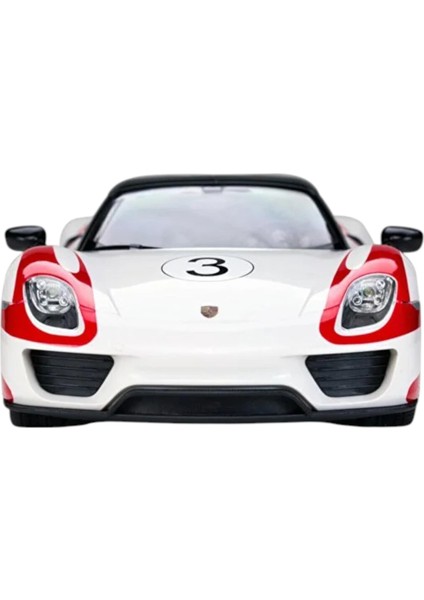 Sunman Rastar 70710 Kumandalı Araba Porsche 918 Spyder Weissach F/f R/c 2.4ghz Işıklı 1:14 6+ indirimleri