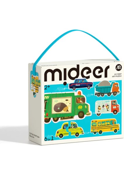 My First Puzzle - Hareketli Arabalar