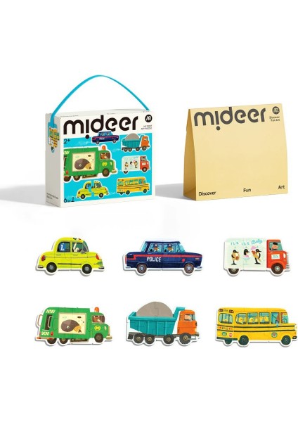 My First Puzzle - Hareketli Arabalar