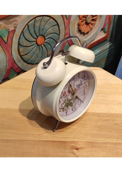 Metal, Sessiz Akar Mekanizmalı, Yüksek Ses Alarmlı, Çalar Saat, 12X17 modelleri