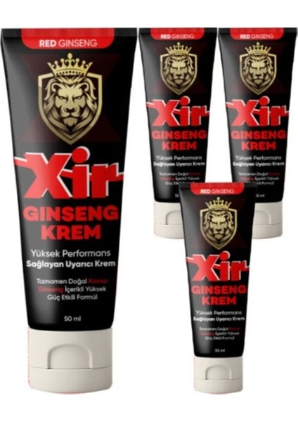 Xir 3xeffect Cream 4 Adet 50 ml Erkeğe Özel Karışım Krem