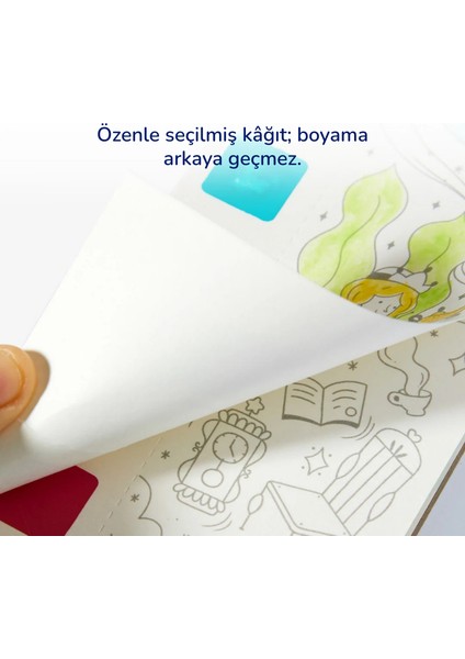 Sulu Boya Resim Seti - Unicorn Efsanesi