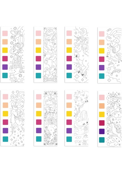 Sulu Boya Resim Seti - Unicorn Efsanesi