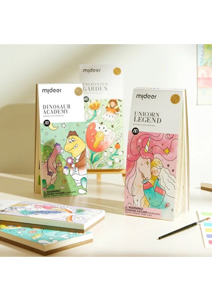 Sulu Boya Resim Seti - Büyülü Bahçe