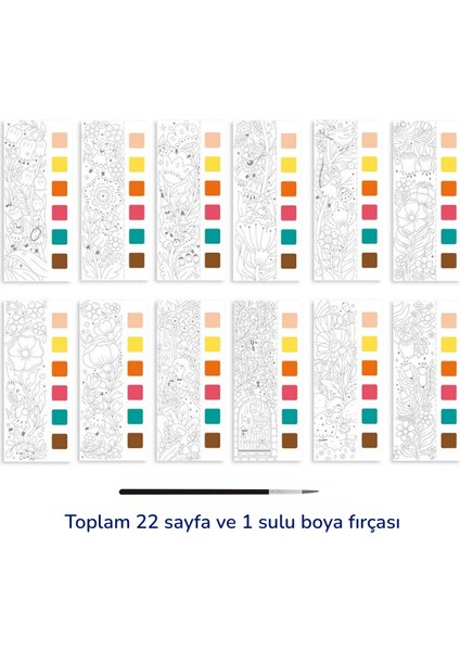 Sulu Boya Resim Seti - Büyülü Bahçe
