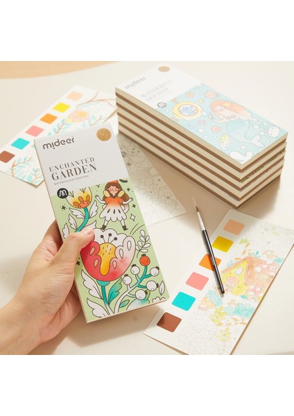 Sulu Boya Resim Seti - Büyülü Bahçe