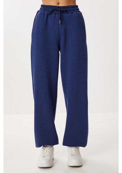 Fermuarlı Şardonlu Örme Alt-Üst Takım LDM0018 Lacivert indirimleri